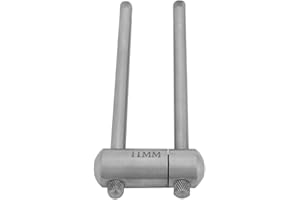 Huairdum CuesTip Press, Billard aus Edelstahl Pool Cues Tip Press Formwerkzeug 11/14MM Wartungszubehör für Snooker aus Edelstahl(11mm-#1)