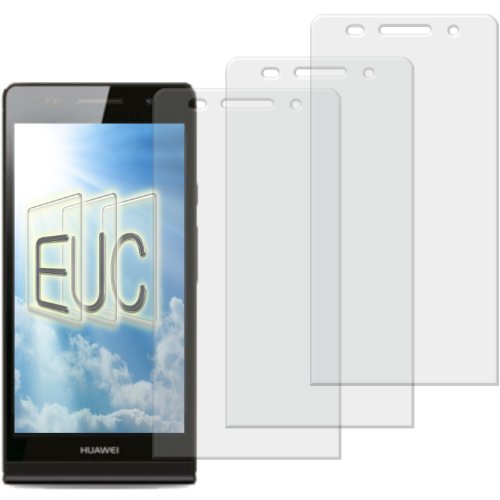Preisvergleich Produktbild 3 x Displayschutzfolie matt / entspiegelnd für Huawei Ascend P7