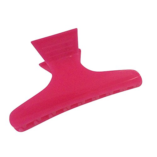 Professional Hairdresser's Pink Butterfly Hair Clips (x12)