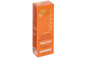 Makari Extreme Active Intense Advanced Lightening Argan & Carrot Oil Toning Cream with Vitamin E, C & Organiclarine 50g
