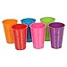 Produktbild Partybecher 6 er Set, 6 verschiedene Farben, ca. 6.9 x 9.5cm, ca. 220 ml, Kunststoff, Mehrweg