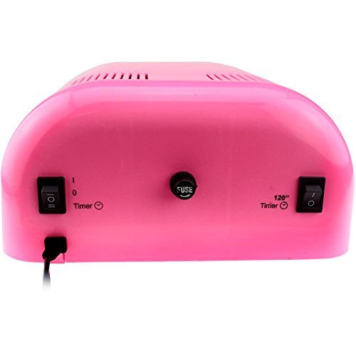 Sminiker Nageltrockner Professionell 36W Nagelpoliertrockner UV Nagellampe Aktualisiert mit Gleittablett & Zeitmesser + Kostenloser Entferner der Nagelhaut + Kostenlose Acrylflüssigkeit Rührlöffel - 6