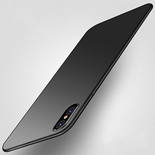 Iphone X Case GOGODOG PC Ultra Thin Matte Shockproof Scratch Resistant Hard Protective Cover Shell for Apple New iphoneX / 10 [2017] (Black)