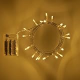 20er LED Lichterkette mit 5 Deko Heißluftballons Kinderzimmer Deko Batteriebetrieb Lights4fun - 5
