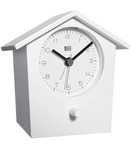 Seiko Clocks Réveil QHP012W - Silencieux Avec Alarme Mélodies Et Snooze