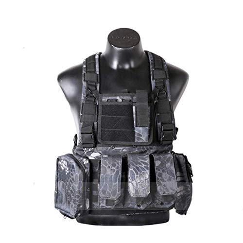 Preisvergleich Produktbild Tactical Vest Militärfeld Westen Security Guard Weste Einstellbare Atmungsaktive Wasserdichte Für Außen