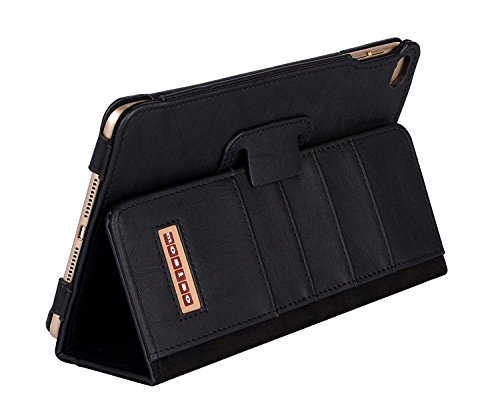 MOSISO iPad Mini 4 PU-Leder Schutzhülle mit Standfunktion und Schlaf / Wecke-Funktion für 2015 Apple iPad Mini 4 Farbe: Schwarz - 3