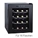 Produktbild Weinkühlschrank Weinkühler 46L LED Touch Display 16 Flaschen mini Kühlschrank