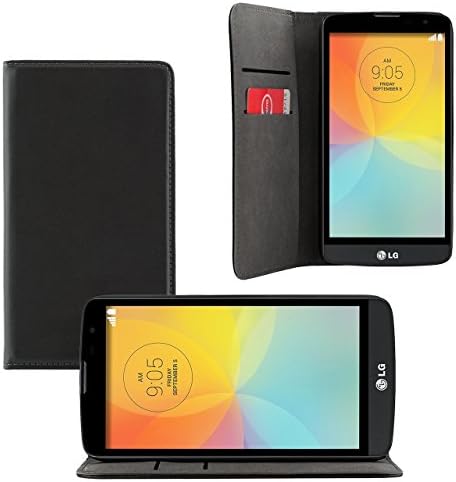iprotect LG L Bello Bookstyle imitation leather case in protective case cover with integrated magnetic lock black