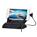 Produktbild thanly Universal 2 in 1 KFZ Halterung Ladekabel Pad – magnetische Adsorption Silikon Antislip Pad Matte Handy Halter Ständer für Samsung S3 S4 S5 S6 S7 Edge Plus iPhone 5 5S 6 6S Plus GPS Tablet