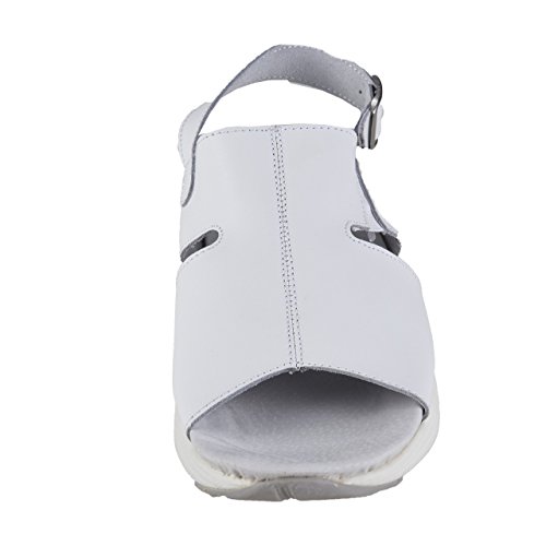 Best Medical Damen Berufssandale/-clog Weiß - 3
