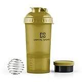 La robusta botella libre de BPA y plastificantes te permite la preparación de bebidas de proteínas para musculación o para dietas en cualquier parte: en el trabajo, en casa o de camino. Contiene hasta 600ml y gracias a el medidor incorporado puedes controlar siempre la cantidad deseada. Cuenta también con un medidor en onzas para poder medir correctamente las cantidades de polvo utilizado.