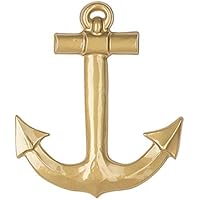 Vosarea 100 Stucke Holz Anhanger Boot Anker Form Mischfarben Home