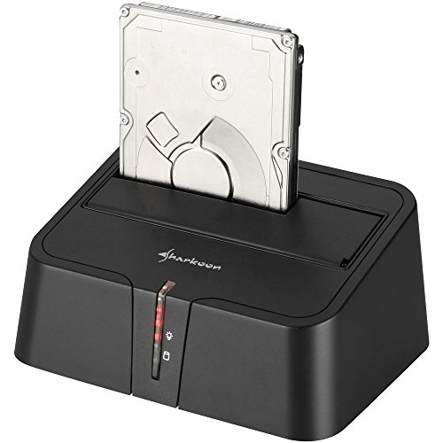 Ganga Sharkoon quickport XT - Base de conexión para Disco Duro, Negro.
en Amazon
