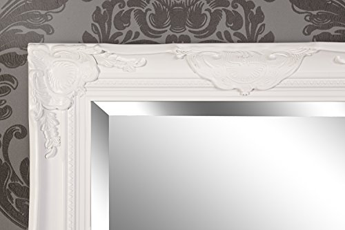Traumhafter Spiegel Wandspiegel Sissi weiß Barock Stil 65 x 50 cm - 3