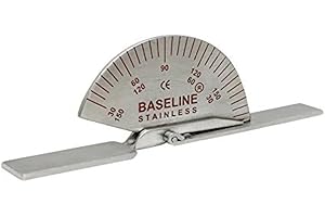 CANDO Baseline W50179 Goniomètre Digital Baseline en Acier Inox 8,75 cm