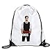 Produktbild FTKLSS Lightweight Foldable Large Capacity Criminal Minds Spencer 100% Polyester Fiber Drawstring Sports Bag One Size