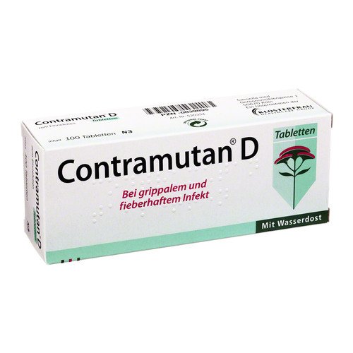 Preisvergleich Produktbild Contramutan D Tabletten, 100 St