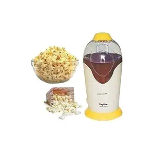 Skyline VI 4040 Hot Air Popper 8.4 L Popcorn Maker (White)