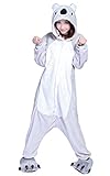 MissFox Kigurumi Pyjama Erwachsene Anime Cosplay Halloween Kostüm Kleidung Koala S