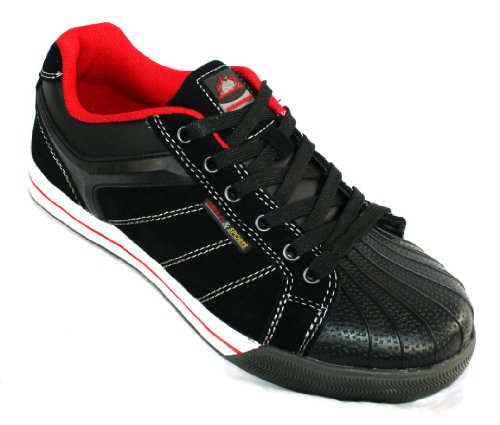 Groundwork Herren Stahlkappe Sicherheit Ultra Light Gewicht Arbeiten mit Spitze Trainer Schuhe - 2