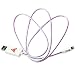 Produktbild IASG [MFi zertifiziert] 8-Pin-Blitz zum USB-Kabel sichtbares flüssiger LED leuchten Flach Sync & Ladekabel mit hoher Geschwindigkeit bis zu 480Mbps für iPhone 6s 6 Plus 5 iPad iPod MacBook etc 3,3 ft / 1m (pink)