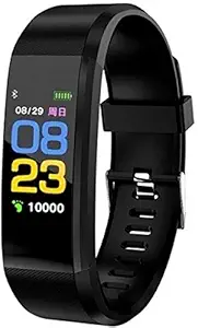Cybersify ID 115 Plus Smart Fitness Band with Coloured OLED Screen, Pedometer, Heart Rate Monitor and Social Media Notifications