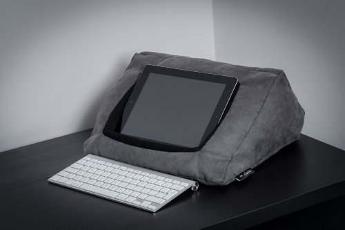 Kissen-Halterung für iPad und andere Tablets, Grau Für zu Hause, das Bett oder den Schreibtisch. Verhindert Verletzungen durch wiederholte Beanspruchung und Schulterschmerzen. - 6