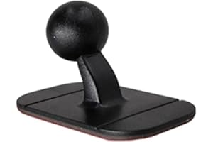 DWANG Black Magnetic Phone Holder Rotatable Stand Universal Car Dashboard Cellphone Mount 17mm Ball Head Phone Holder Bracket Base Cellphone Stand Anti-Shedding Rotatable Cell Phone Automobile Cradles