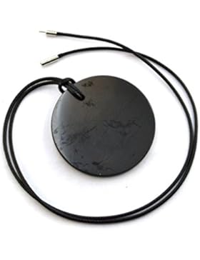 Schungit natur Anhänger Big Circle