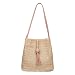 Produktbild WDOIT Strohtaschen Damen Handtaschen Sommer Strohsack Crossbody Tasche Retro Schulterbeutel Freizeit Geflochten Strandtasche
