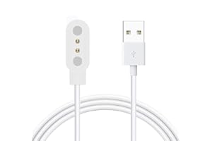 Blueshaweu Kabel do ładowania, kompatybilny z SWGOTA 2023, smartwatch damski, 1,85", ładowarka, stacja ładowania, do smartwatcha SWGOTA CS2 PRO (biały)