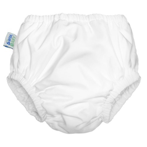 My Swim Baby Diaper New Sizing, White, Large Color: White Size: Large