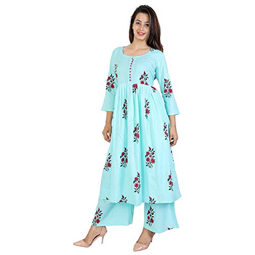 Fashioto Women's Cotton Anarkali Kurti 