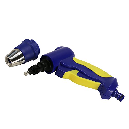 Hochdruck Garten Handbrause Mit gelber Schnellkupplung, Am besten geeignet für Rasen, Pflanzen & Sträucher, Autowäsche - 4