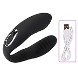 Sunhoyu 10 Speed U Type Waterproof Massager Toys for Women Couples