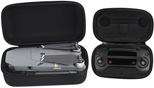 IRUIS Portable Waterproof Protective Carry Case Foldable Drone Body Box + Remote Controller Transmitter Bag Case for DJI Mavic Pro Drone Hardshell