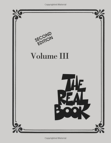 The Real Book - Volume III: C Instruments livre