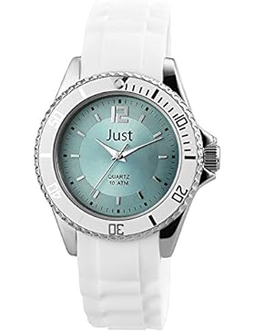 Just Watches Damen-Armbanduhr Analog Quarz Kautschuk 48-S3863-BL