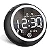 Produktbild Autotipps X10 Radiowecker, Bluetooth 5.0 Lautsprecher LED Wecker Digital Tischuhr mit 2 Weckzeiten, Temperaturanzeige, Snooze, Touchscreen Dimmer, 12/24 Stundenanzeige, 2 USB Anschluss (Schwarz)