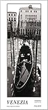 VENEZIA Black & White by Björn-Eric Kohnen - Panorama Zeitlos Kalender - Venedig in schwarz weiss - 44 x 100 cm by