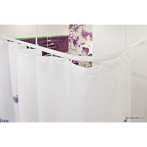 Amazon.co.uk ceiling mounted shower curtain rail