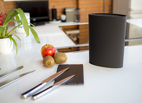 #1 Messerblock / Messerhalter von BRUMA – Unbestückt – Ohne Messer – Borsteneinsatz Herausnehmbar – Für Aufbewahrung der Messer. Zwei Jahre Austauschgarantie - 8