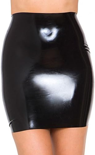 Raw Moulded Rubber Moulded Rubber Skirt Black UK 16 - XL