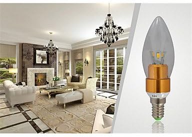 ZJJ 0-7W E14 650-700LM 3000-3500K Warm White Color LED Candle Style Candle Bulb (85-265V) , warm white