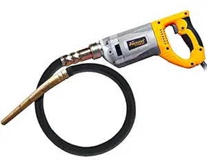 PRITHVI Premium PPR-30 Concrete Vibrator 2200W, 4800 RPM, 35mm/1.5 m Needle (Premium Yellow)