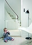 Baby Dan 60114-02-85 Premier TÜV / GS Geprüftes Türschutzgitter / Treppenschutzgitter zum Einklemmen, inkl. Verlängerung - 2