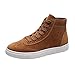 Produktbild Schnürer Sunnyadrain Herren Mesh Reine Farbe Patchwork Flat AtmungsAktiv Laufen Outdoor Casual Sneakers Herbst Winter Schnürhalbschuhe Segelschuhe Mokassins Stiefel
