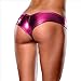 Produktbild Unterwäsche Dessous lingerie Damen,Yanhoo Heiße Mode Frauen Sexy Bare Kunstleder Unterhose Dessous Lady Bikini Thongs transparente Unterwäsche (Hot Pink, Freie Größe)