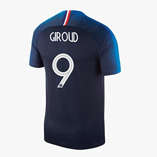 Horrysd France 2018 FIFA World Cup No.9 Giroud Men's Home Replica Football Shirt Size Large